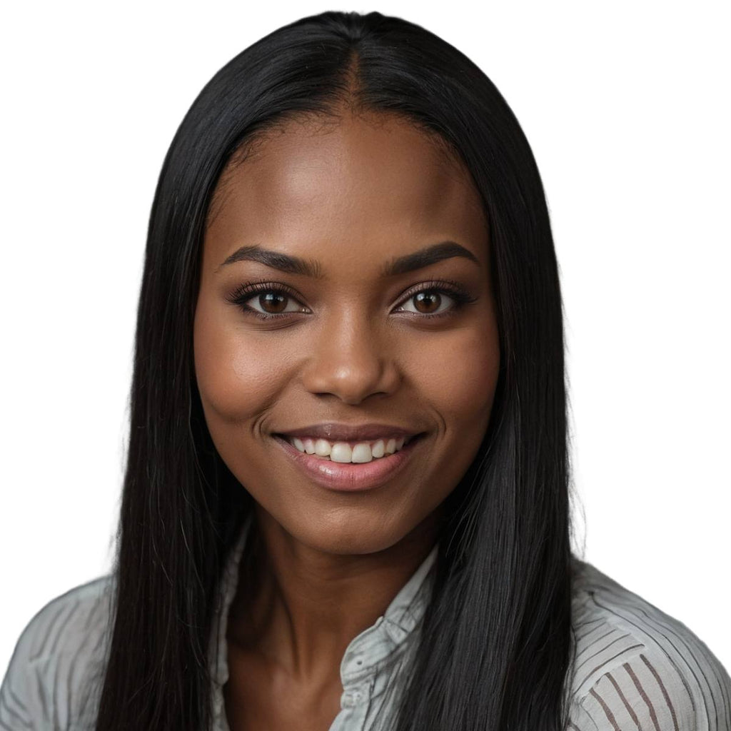 Straight 4x4 Transparent Closure Wig